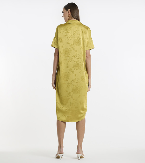 BCBG Dresses - Mustard Midi Dresses