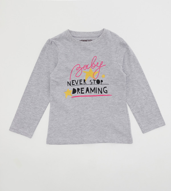 Adams Kids  - Grey T-shirts