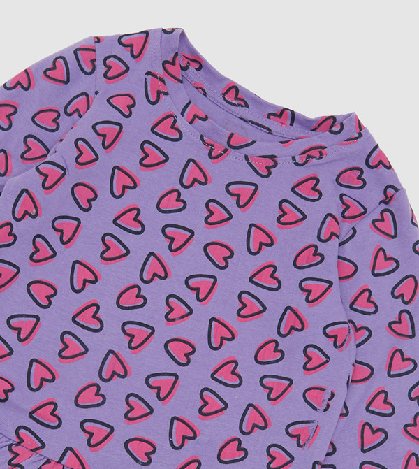 Adams Kids Adams Kids - Purple Casual Dress