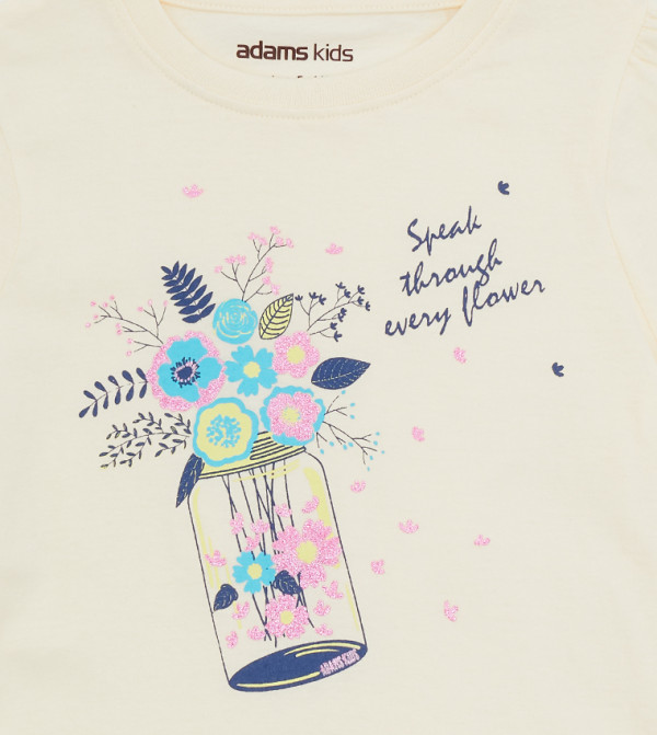 Adams Kids Adams Kids - Beige T-shirts