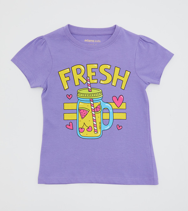 Adams Kids  - Purple T-shirts