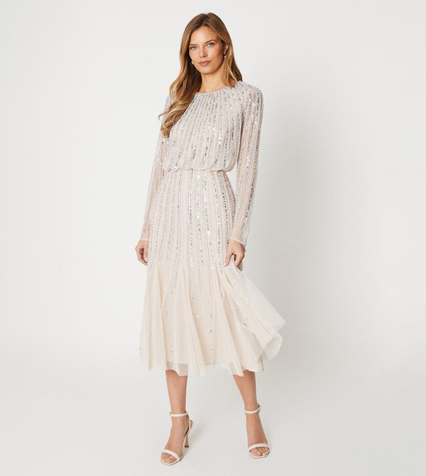 Coast - Express Coast - Gold Midi Dresses