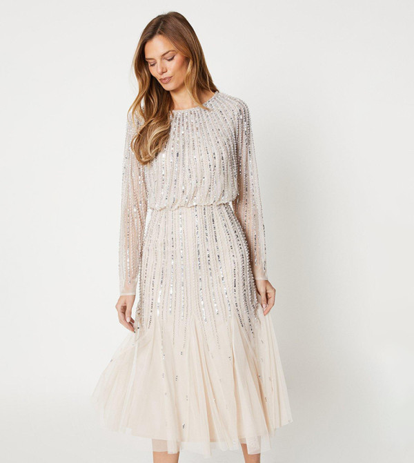 Coast - Express Coast - Gold Midi Dresses