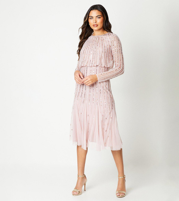 Coast - Outlet Coast - Pink Midi Dresses