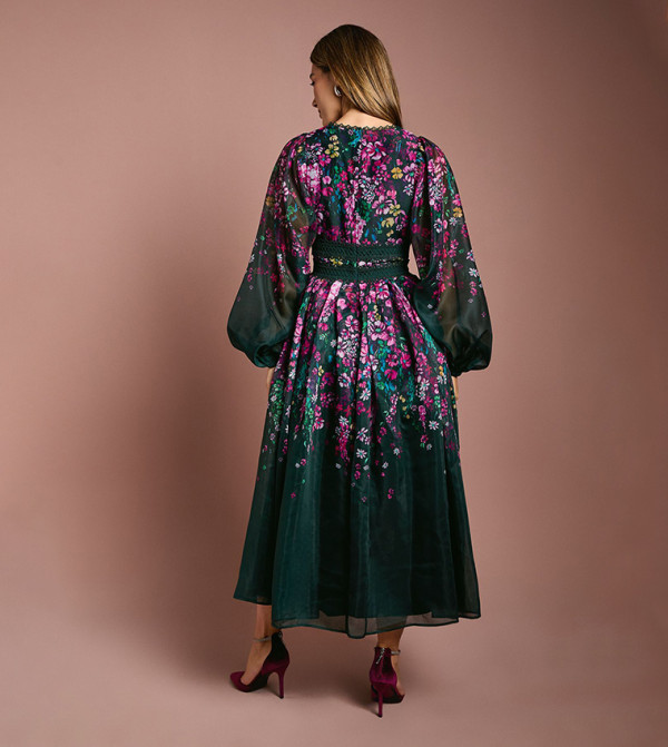 كوست  romance-lace-edits - أخضر Midi Dresses