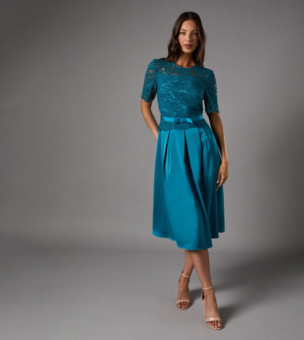 Coast  Midi Dresses - Teal Casual Dresses