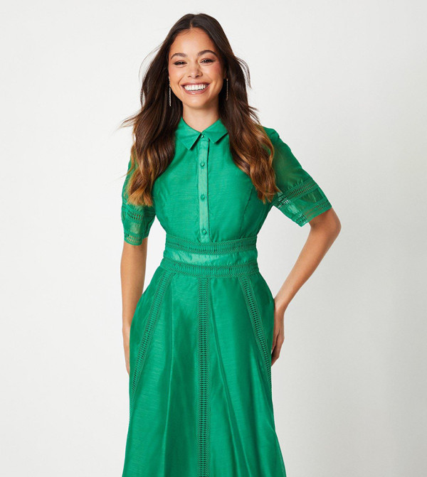 Coast - Outlet  - Green Shirt & T-Shirt Dresses