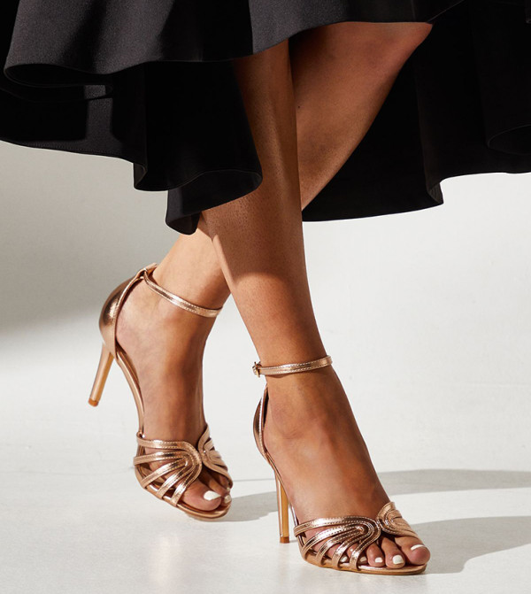 كوست كوست - ذهبي وردي كعب