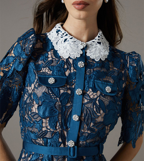 كوست كوست - أزرق Shirt & T-Shirt Dresses