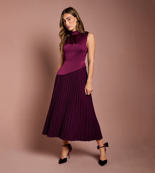 Coast  - Purple Midi Dresses