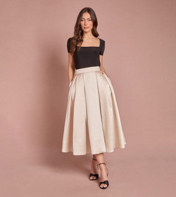 كوست  devil-wears-prada-miranda - بيج Midi Skirts