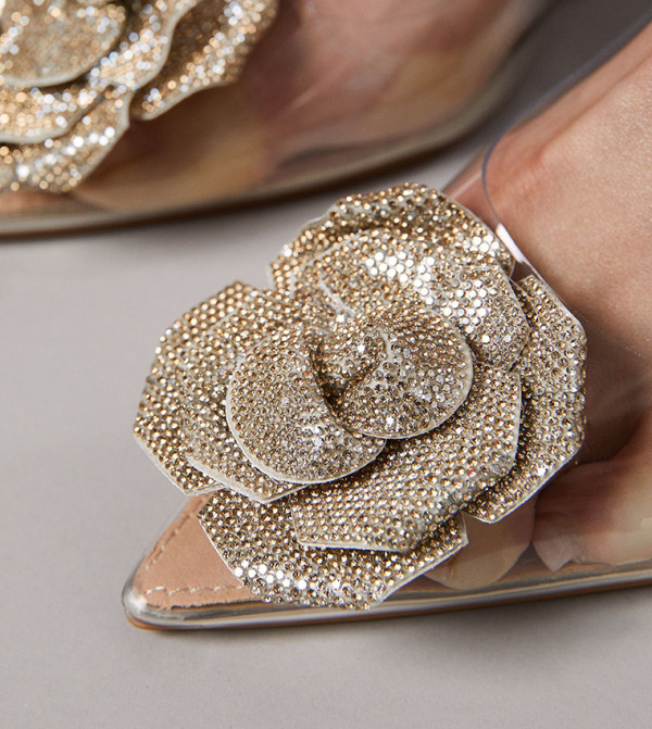 Coast  - Gold Pumps