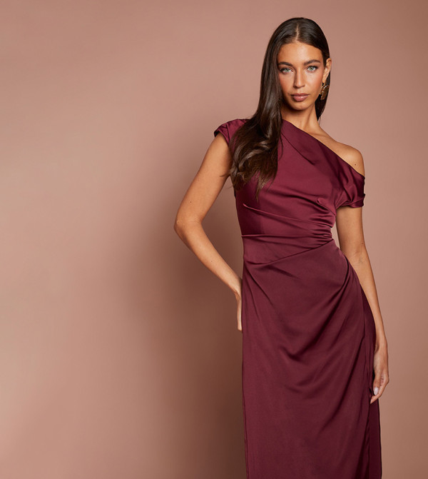 Coast  Dresses - Purple Midi Dresses