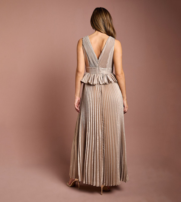 Coast Coast - Gold Maxi Dresses