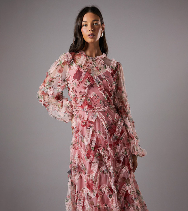 Coast  Clothing - Pink Maxi Dresses