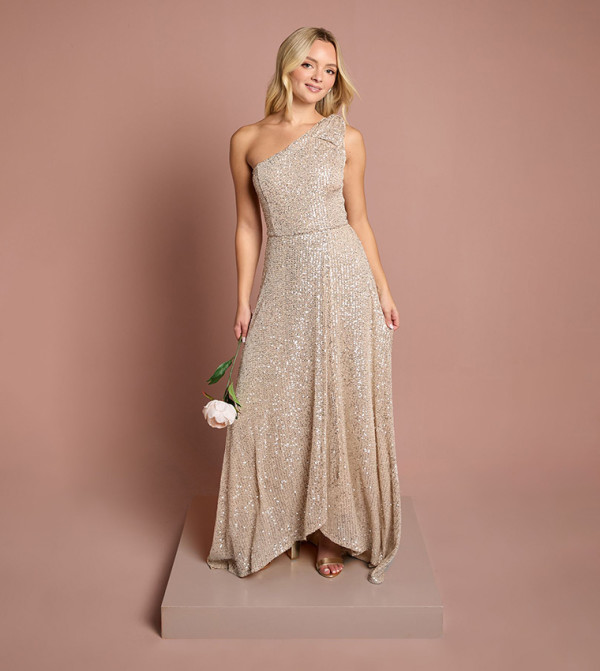 Coast Coast - Beige Party Dress