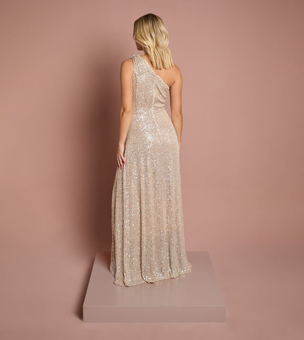 Coast Coast - Beige Party Dress