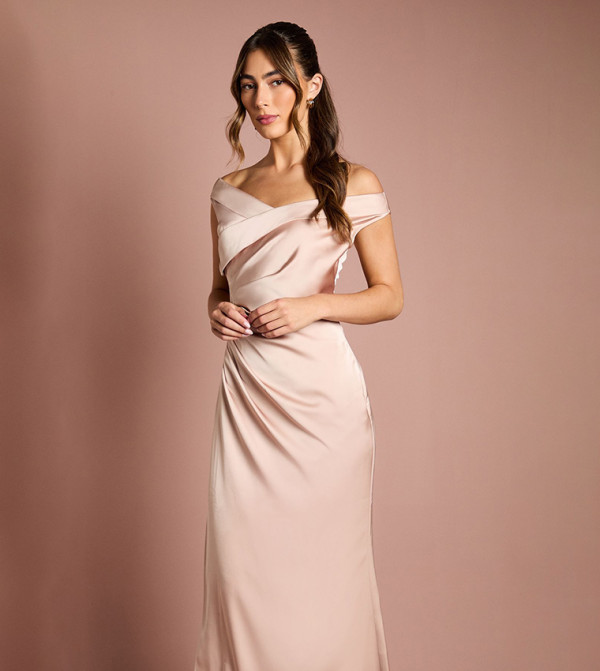 Coast - Outlet  - Beige Maxi Dresses