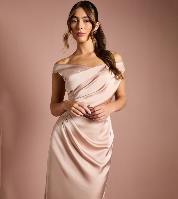 Coast - Outlet  - Beige Maxi Dresses