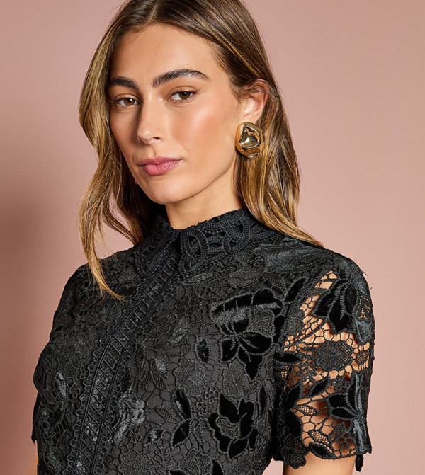 Coast  Midi Dresses - Black Midi Dresses