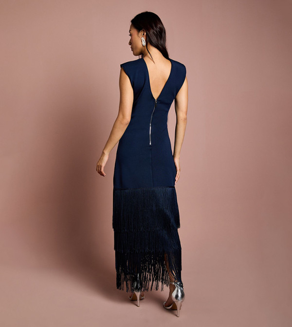 Coast Coast - Navy Midi Dresses