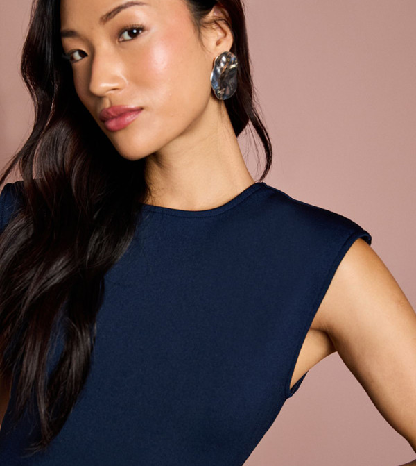 Coast Coast - Navy Midi Dresses