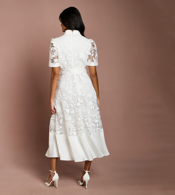 كوست  - أبيض Shirt & T-Shirt Dresses