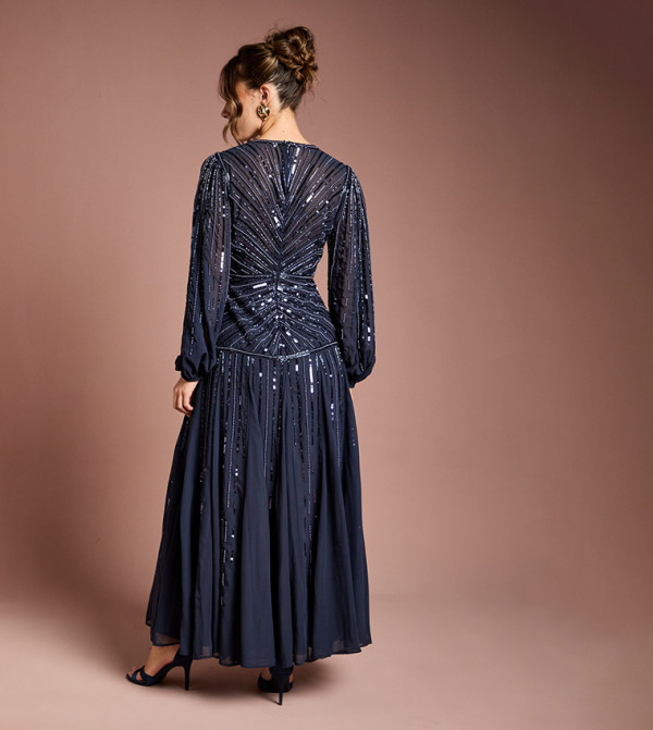 Coast  Party Dresses - Navy Maxi Dresses