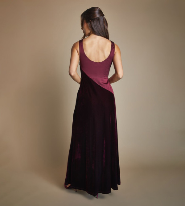 كوست  فساتين حفلة - بورغندي Maxi Dresses