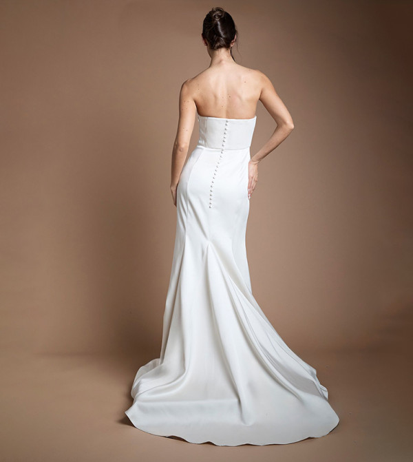 Coast  satin-going-out - Ecru Maxi Dresses