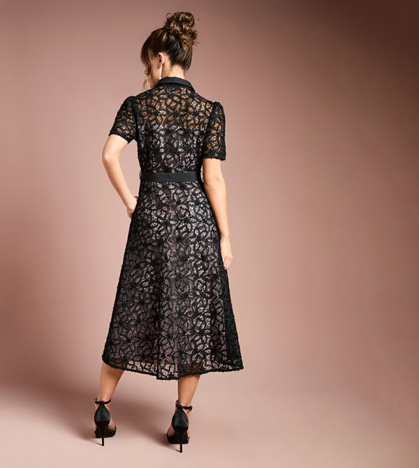كوست  فساتين ميدي  - أسود Midi Dresses