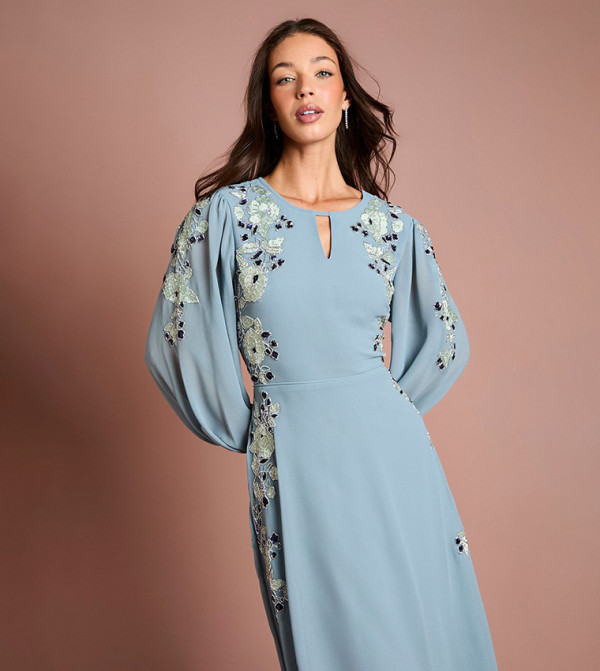 Coast Clothing - Blue Midi Dresses