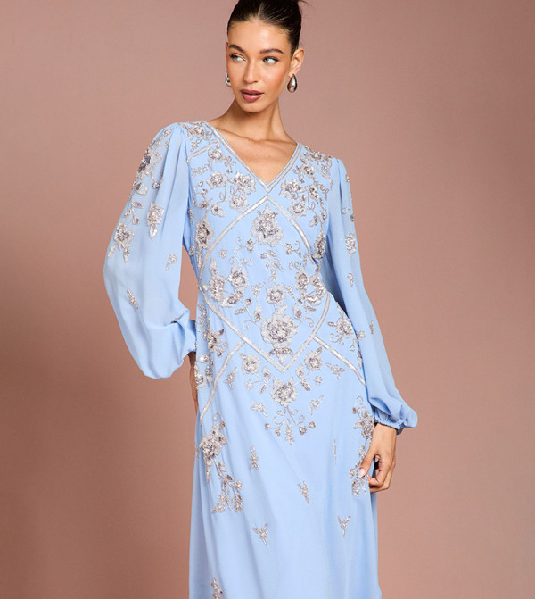 Coast Dresses - Blue Midi Dresses