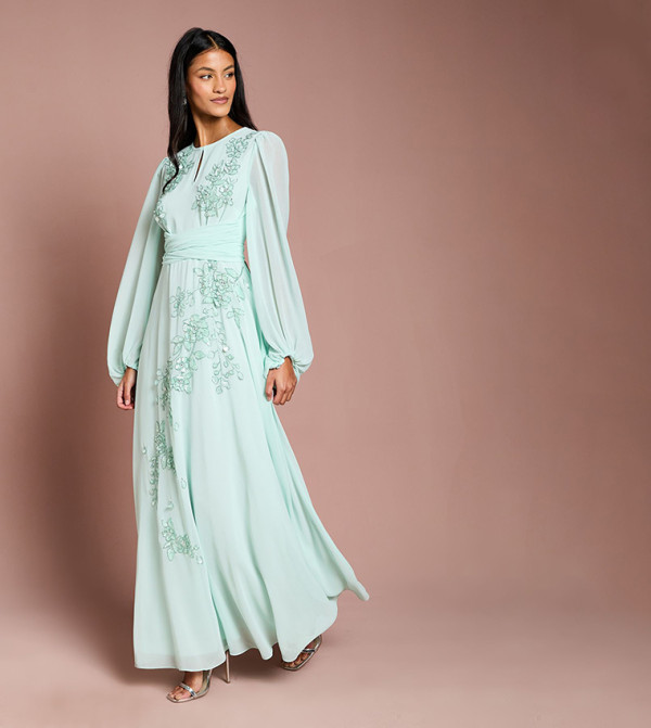 Coast  Dresses - Green Maxi Dresses