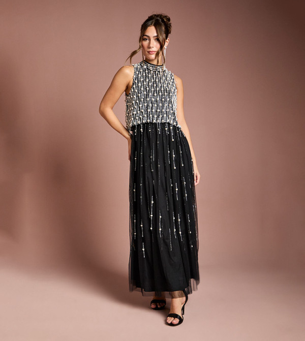 Coast  Party Dresses - Black Maxi Dresses