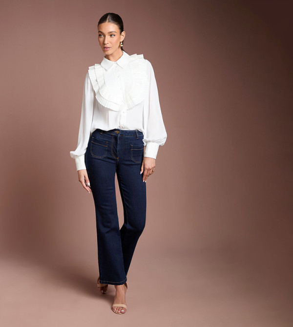 كوست بلوزات - أبيض قمصان