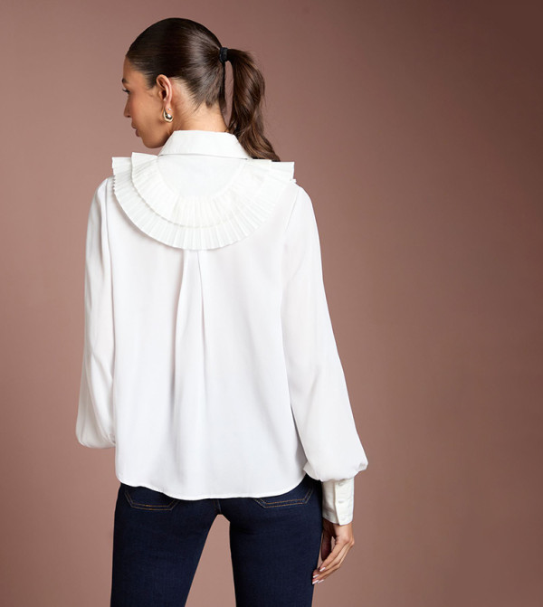 كوست بلوزات - أبيض قمصان