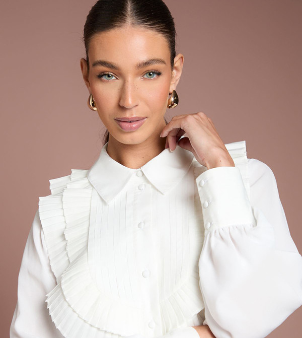 كوست بلوزات - أبيض قمصان