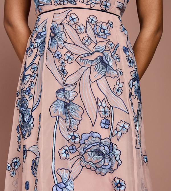 Coast  Dresses - Orange Midi Dresses