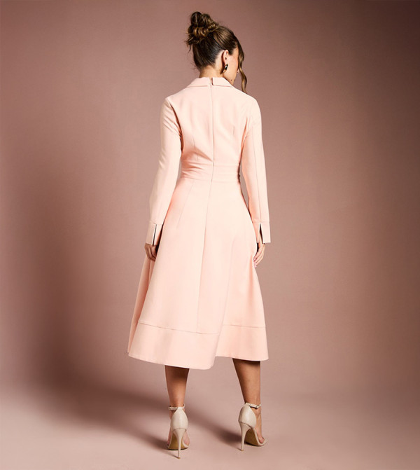 Coast  Clothing - Pink Midi Dresses