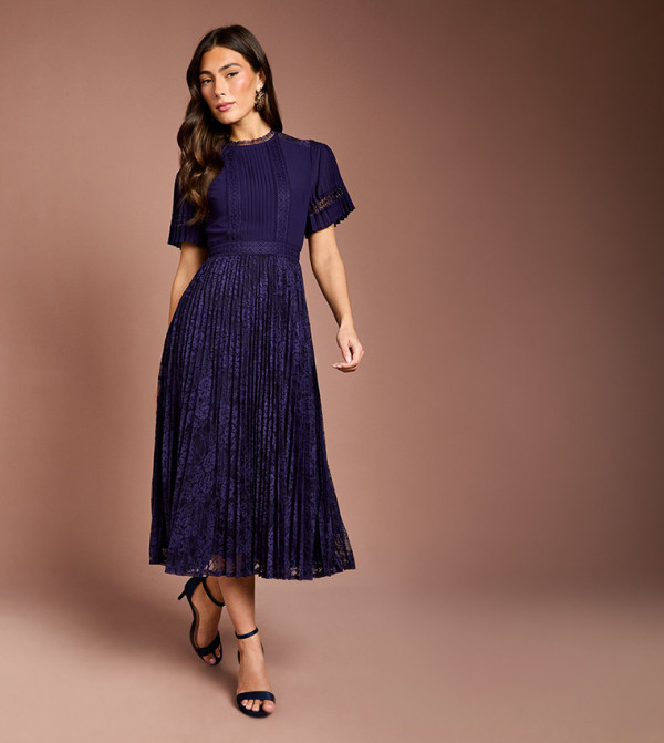 كوست  vacation-loading-w - كحلي Midi Dresses