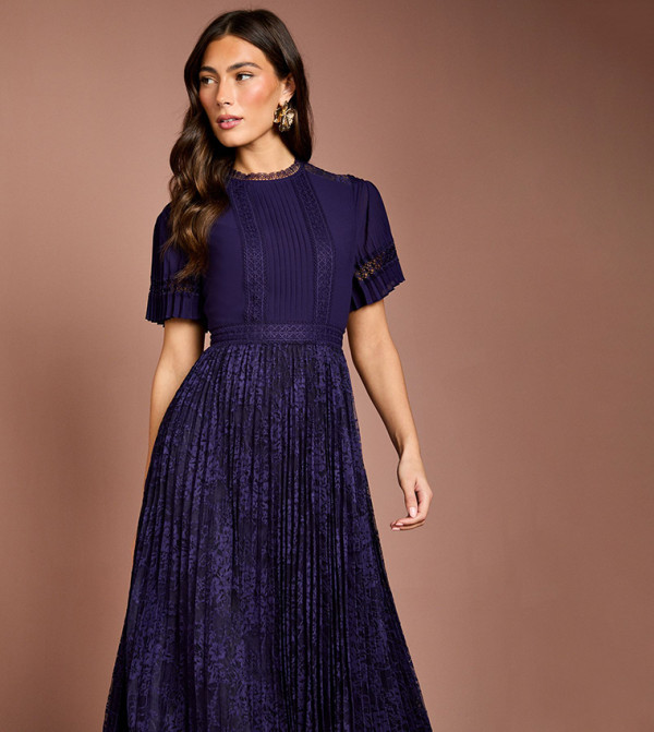 كوست  vacation-loading-w - كحلي Midi Dresses