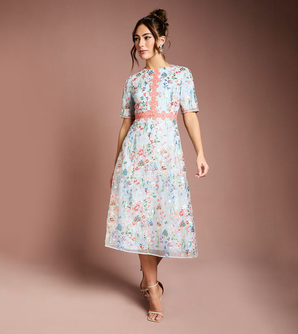 Coast  Midi Dresses - Blue Midi Dresses