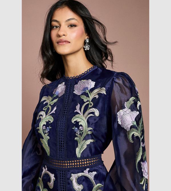 Coast  Midi Dresses - Navy Midi Dresses