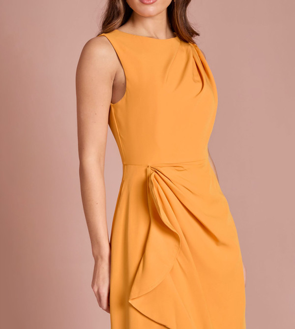 كوست  ملابس - برتقالي  Midi Dresses