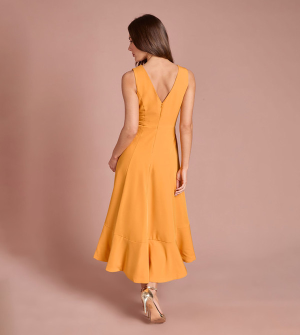 كوست  ملابس - برتقالي  Midi Dresses