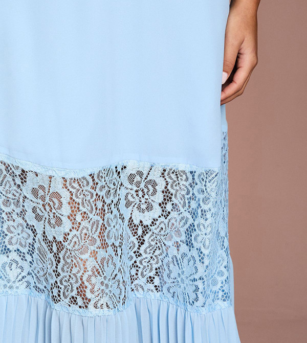 كوست  romance-lace-edits - أزرق فاتح Midi Dresses