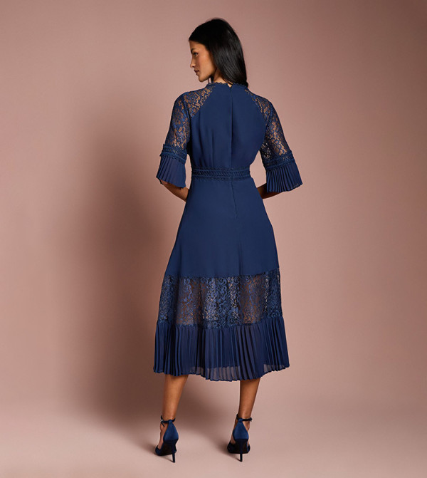 كوست  romance-lace-edits - كحلي Midi Dresses