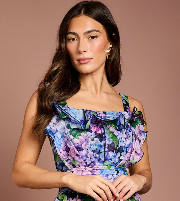Coast Coast - Navy Sleeveless Tops