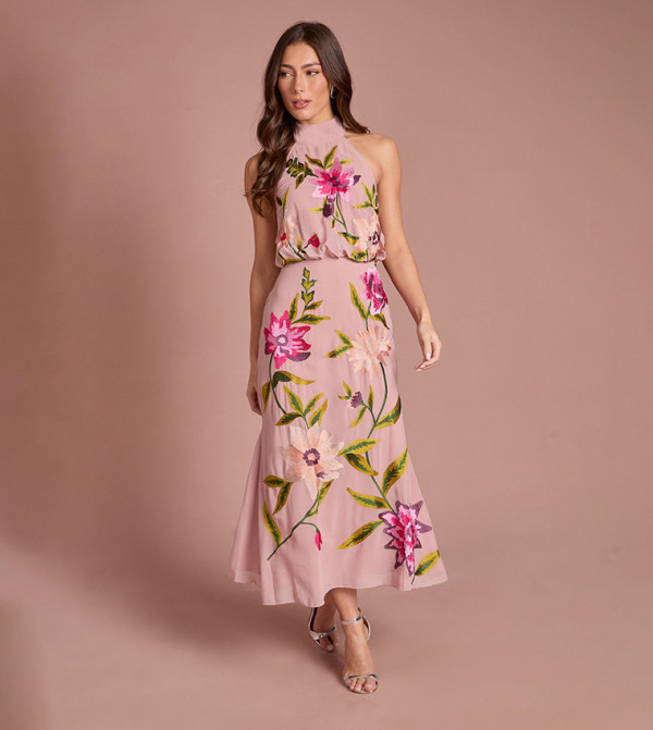 Coast Coast - Pink Midi Dresses